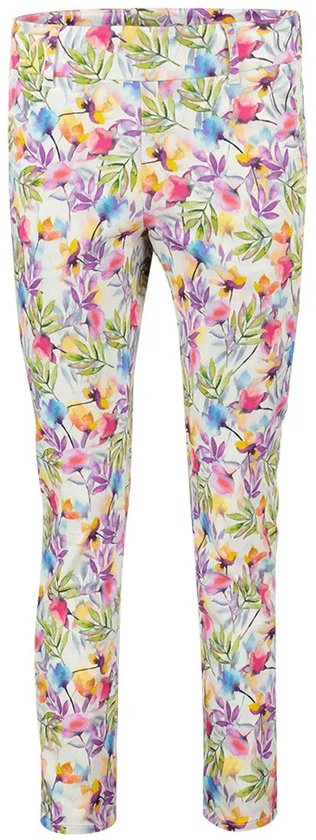 Alberto Lucy-cr Summer Flowers Wr Broek Veelkleurig 36 Vrouw van Merkloos