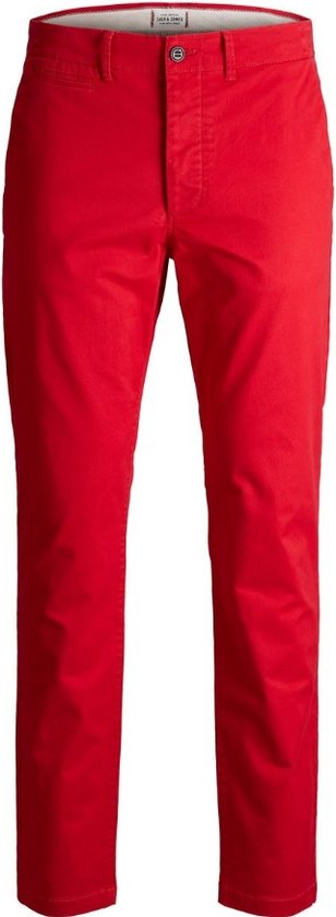 Alberto Rookie 3xdry chino broek - rood - maat 54 van Alberto