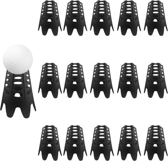 Allecta - Golf Tees Set voor Golf Simulator en Indoor Oefenmat - 15 stuks - Golftraining Accessoires - Winter Turf Driving Range van Allecta