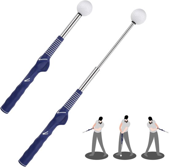 Allecta - Golftrainingshulp Voor Swingtraining Binnenshuis en Warming-Up met Golfgrip-Trainingshulp.