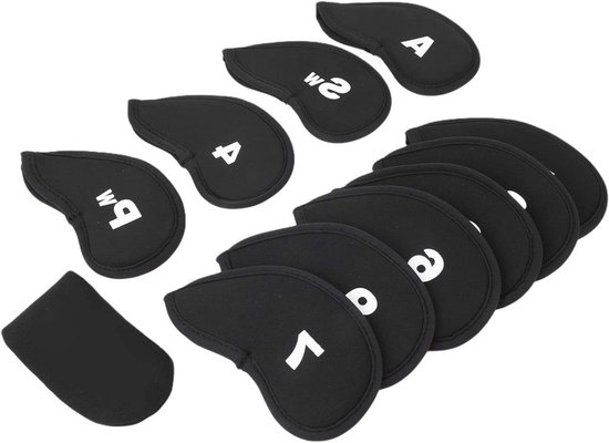 Allecta - Set van 11 Golfclub Hoofdhoezen in Accessoire voor IJzers