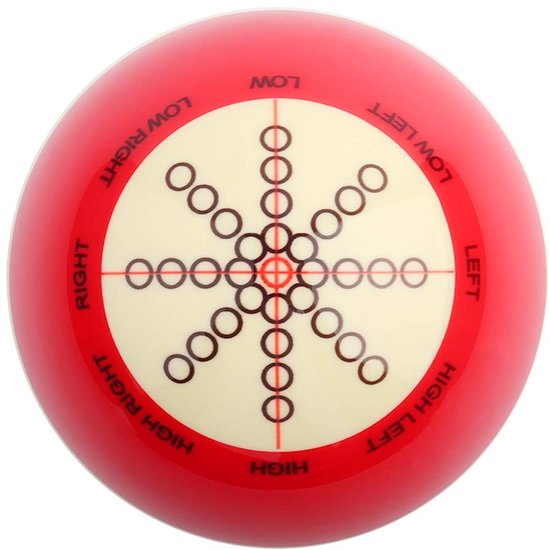 Allecto - Draagbare Biljartbal - Snooker Training Accessoire - Praktisch ontwerp - Voor Beginners - Ideaal voor Pool en Eight Ball - Ondersteunt sp.. van Merkloos