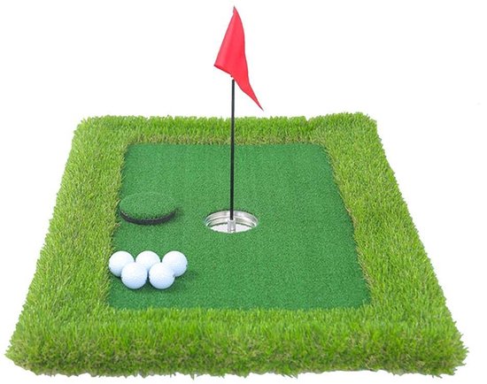 Allecto - Floating Green Pool Putting Green - Minigolf Oefenhulp - 30 cm x 60 cm - Indoor Outdoor - Zwembad - Geschikt voor alle leeftijden