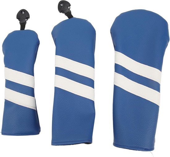 Allecto - Golf Club Headcover - Club Covers - PU - Wood Fairway - Hybrid - Rotatable Label - Size - Head Cover Protector - Sports Outdoor - Geschikt voor - Kleur - Model van Merkloos