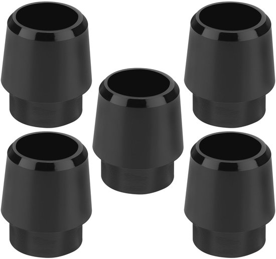 Allecto - Golf Ferrules - 5 Stuks - Zwart - Compatibel met Callaway Mavrik - Golfaccessoires voor Golfclubs - 0,9 cm