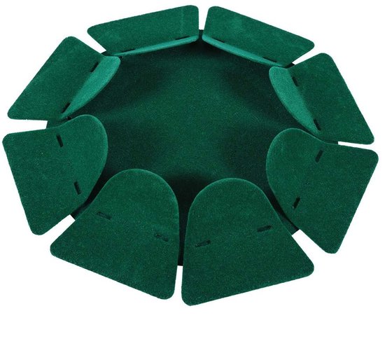 Allecto - Golf Putting Cup - Flocking voor Thuis en Onderweg - Perfect voor Golf Training - Handig en Draagbaar - Ideaal voor Beginners - Verbeter