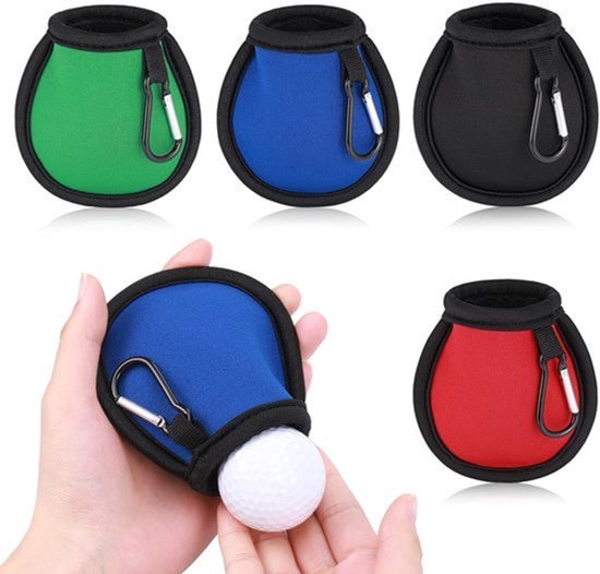 Allecto - Golfbal Reinigingszak - Draagbare Golfbal Tas - Waterdicht