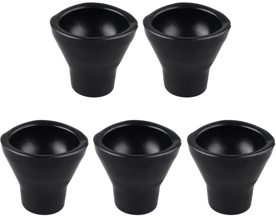 Allecto - Golfbal Retriever - Piston Zuignap - Rugbeschermer - Pick-up Voor Putter Grip - Handige Accessoire Voor Golfliefhebbers - Zwart