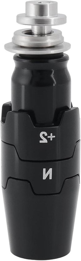 Allecto- Golfclub schacht adapter hoes - Rechtshandige - 0,9 cm - Compatibel met Callaway - Compatibel met Super Hybrid - Zwart - Accessoire voor golfuitrusting - Geschikt voor rechtshandige clubs