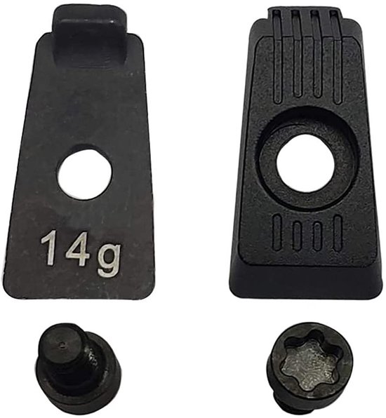 Allecto - Golfputtergewicht - Spider X Serie - Eenvoudig te installeren - 14g - Golfaccessoire - Geschikt voor putters - Optimaal gewicht