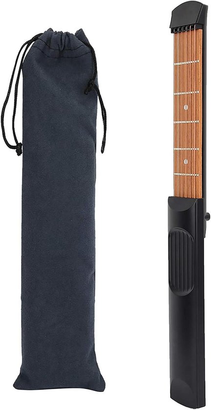Allecto plus - Draagbare Mini 6-fret Gitaarpraktijk voor Beginners - Zakgitaar - Handentrainingshulpmiddel van Merkloos