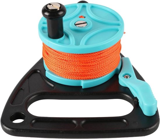 Allecto plus - Duikhandvat Reel Lijnhaspel 150ft voor Diep Duiken - Accessoires voor Wrakonderzoek en Grotduiken van Allecto Plus