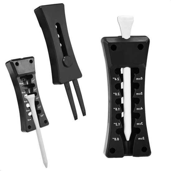 Allecto Plus - Golf accessoires set voor uitlijning en pitchmarkering, inclusief