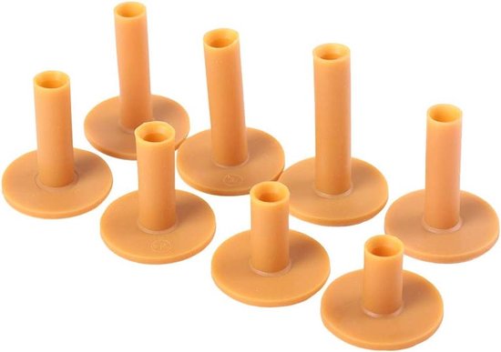 Allecto Plus - Golf tee houder set met diverse maten - 8 stuks