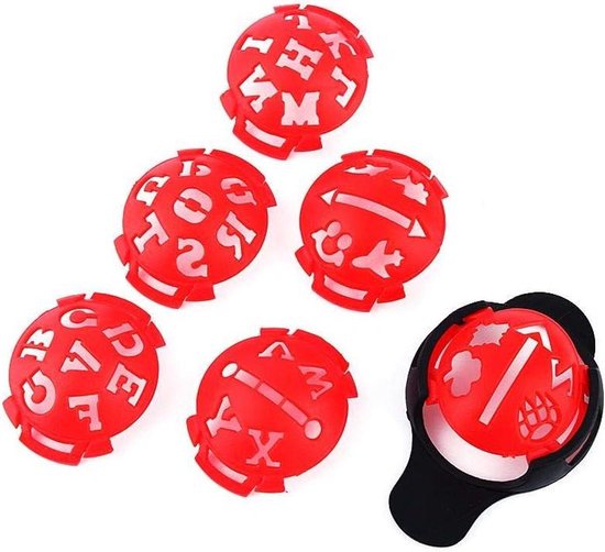 Allecto plus - Golfbal markering set voor precisie en snelheid, perfecte lijnen, alle niveaus