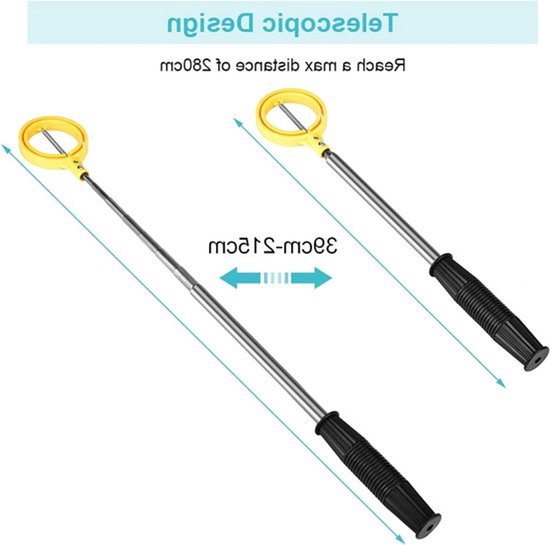 Allecto Plus - Golfbal Picker met Uitschuifbare Antenne voor het Oprapen van