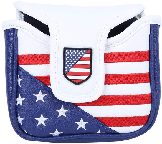 Allecto - PU waterdichte hamer Putter Cover - Golf Putter Hoofdkap - Groot formaat 14x12x3.5cm - Beschermend en duurzaam - Perfect voor golfers - W...