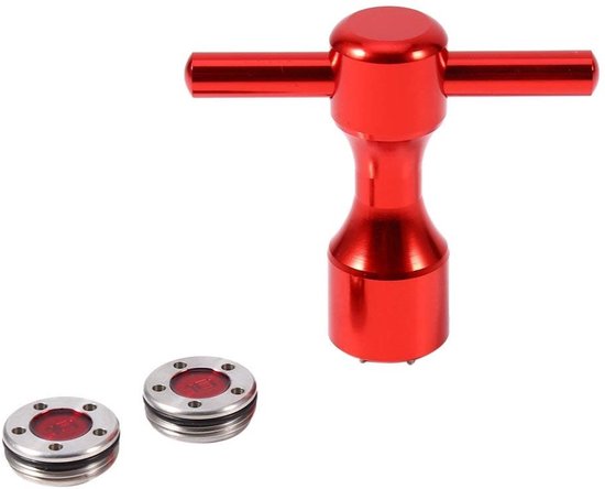 Allecto - Putter Gewichten - Putter Wrench Tool - Duurzaam - Rood - Golfaccessoires - Hoge kwaliteit - Geschikt voor Scotty Cameron van Allecto