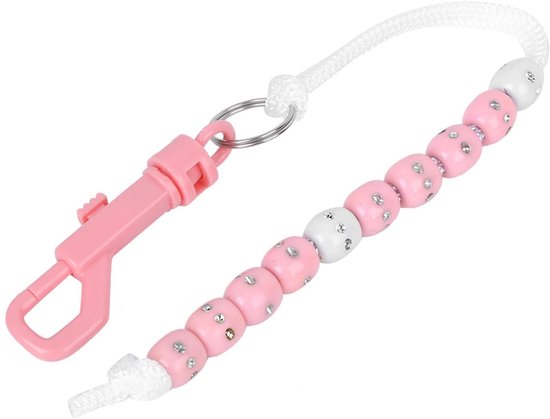Allecto - Wave Rate Counter - Golf Pearl Necklace Score Counter met Shiny Stones - Handig voor Golfers