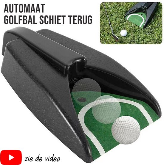 Allernieuwste.nl® Automatische Golf Putt Trainer Balretour Training - Golf Sport - Golfen - Putten - Tee - Verjaardag Cadeau - Put Automaat van Allernieuwste.nl