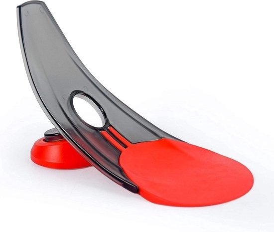 Allernieuwste.nl® Golf Putt trainer rood opvouwbaar voor binnen en buiten. Inclusief 1 golfbal. Golfen - Put - Cadeau - Verjaardag van Allernieuwste.nl