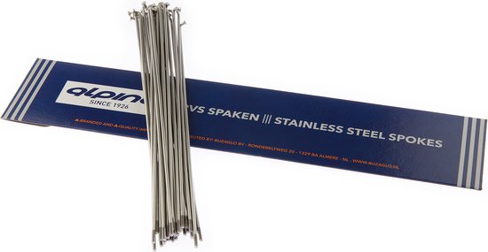 Alpina Spaken 13G (2,34mm) 270mm RVS (P36) van Alpina