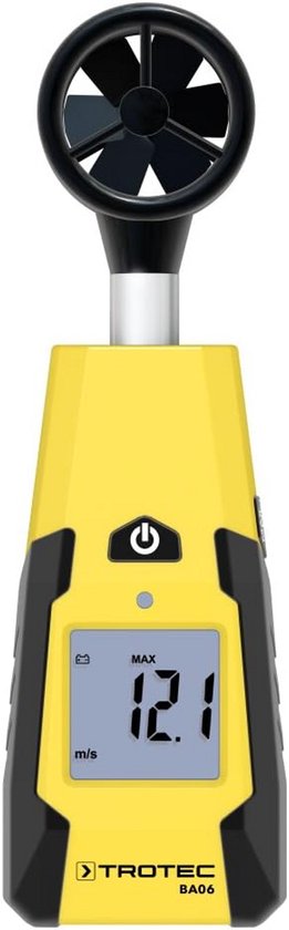 Anemometer Luchtstroomsnelheid Meter met Wiel