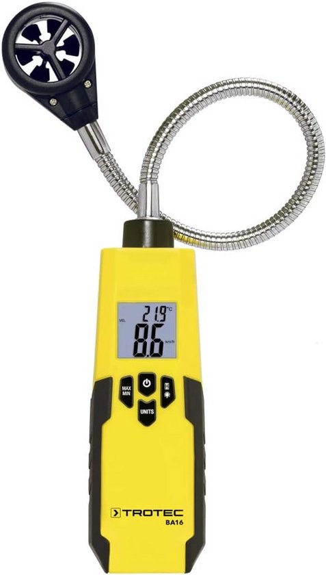 Anemometer Snelheidswaaier voor Windmeting en Luchtstroomsnelheid