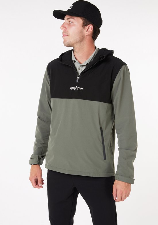 ANORAK JACKET GREEN - 1/2 ZIP - GOLF JAS - MAAT XXL - DEDITUS GOLF van Deditus Golf