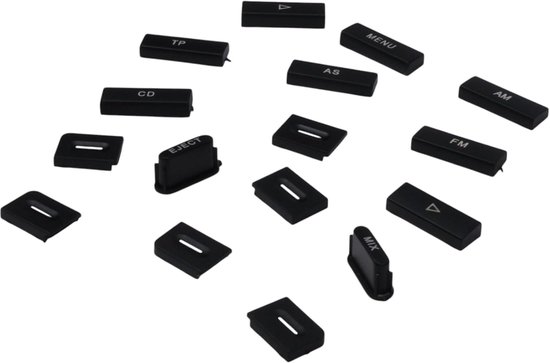 Armaturenbret Knoppen - Voor Golf 5, Golf 6, Cady 2004-2008, Touran - Duurzaam ontwerp - Eenvoudige vervanging - SnelShoppen