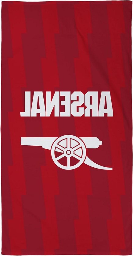 Arsenal FC Handdoek - Badhanddoek Strandlaken - Sporten Strand Zwemmen - Officieel Club Design - 75 x 150 cm