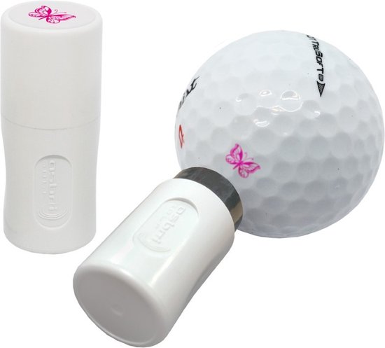 Asbri Golf Ball Stamper Butterfly - golfbalstempel van Asbri