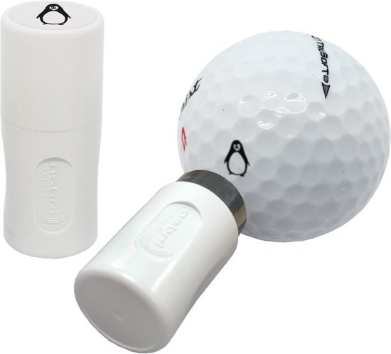 Asbri Golf Ball Stamper Penguin - golfbalstempel van Asbri