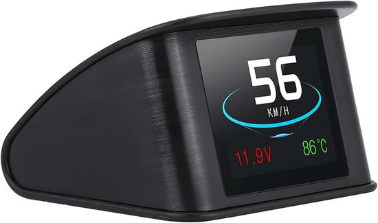 Auto HUD Display, P10 Universele Auto HUD Head Up Display OBD2 Snelheden Waarschuwing RPM Brandstofverbruik Projector