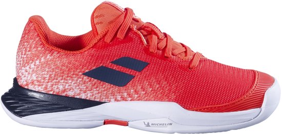 BABOLAT - JET MACH 3 ALL COURT - STRIKE RED WHITE - 3,5