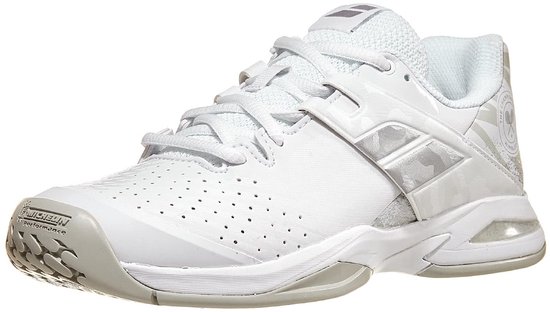 BABOLAT - PROPULSE AC WIMBLEDON JR - WHITE SILVER - 6