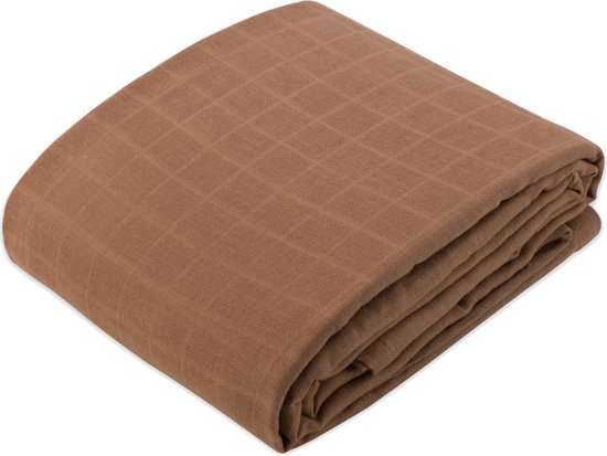 Baby Bello Hydrofiel Luier Tawny Birch 120 x 120 cm van Baby Bello