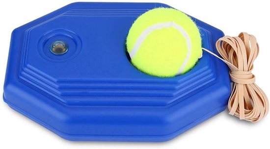 Back Base Trainer Set - Tennisbal met elastisch koord - Solo oefenen - Duurzaam en handig