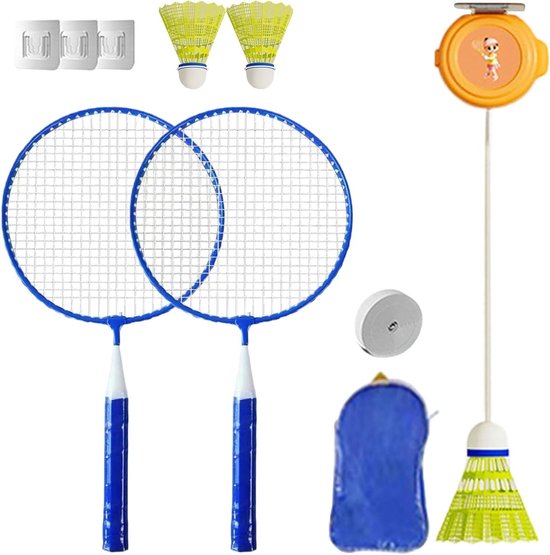 Badminton Trainer - Oefenkit Shuttle - Vaardigheden Verbeteren - Instelbare Hoogte - Lichtgewicht - Niet Gespecificeerd