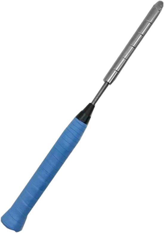 Badminton Trainer - Swing Trainer - Slag Oefenen - Verstelbaar Gewicht - 38.9 cm - Blauw