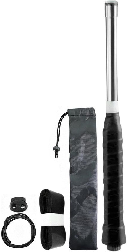 Badmintontrainer - Swing trainer - Vaardigheid verbeteren - Instelbare weerstand - 35 cm lengte - Zwart