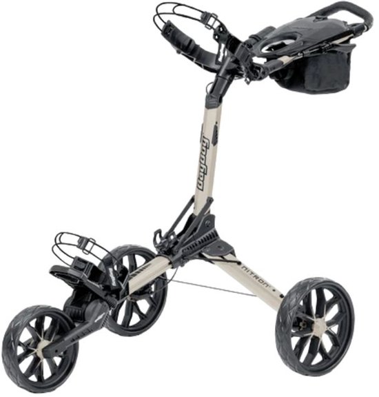 BagBoy Nitron Golf Trolley Sand Zwart van Merkloos