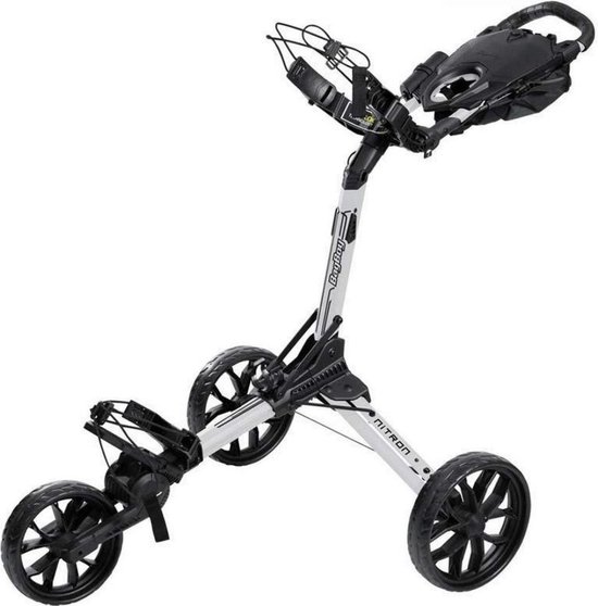 BagBoy Nitron golftrolley zilver van Merkloos