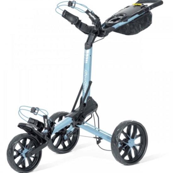 Bagboy SlimFold Golftrolley Ice Blue White van Merkloos