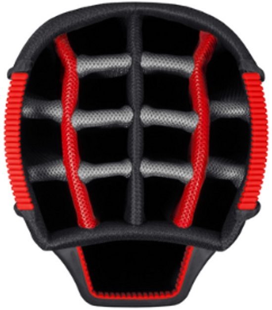 BagBoy Super Lite Cartbag Rood/Navy van Merkloos