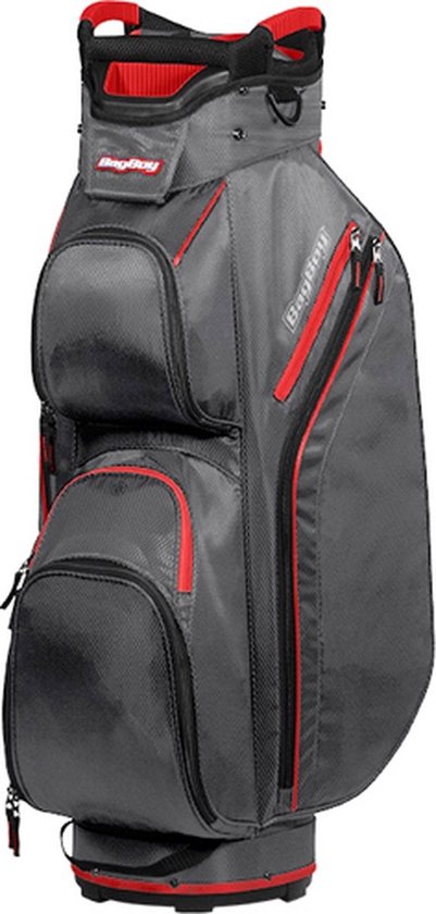 Bagboy Super - Waterwerende Golftas - Cartbag - Grijs Rood van Merkloos