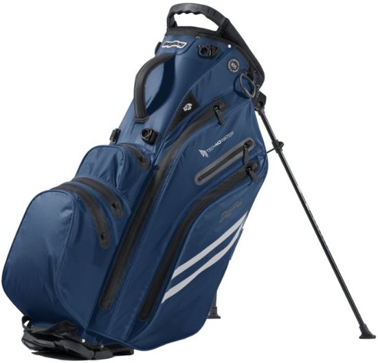 BagBoy Technowater Hybrid Standbag Navy van Merkloos