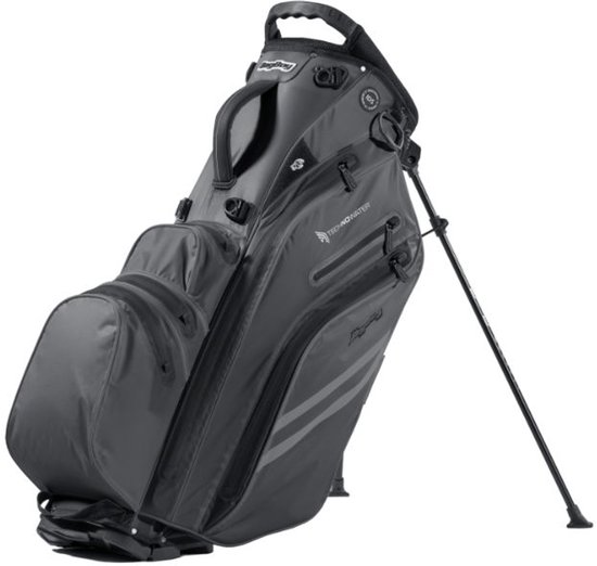BagBoy Technowater Hybrid Standbag Slate van Merkloos