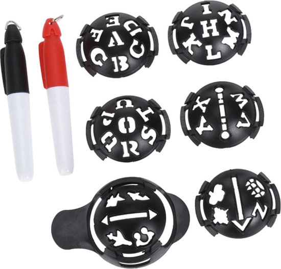 Ball Marker Set met Stift van Ben Sayers