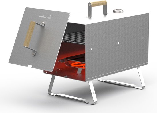 Barbecook Otto 2.0 - Rookoven - Elektrisch - RVS - 51x26x41cm van Barbecook